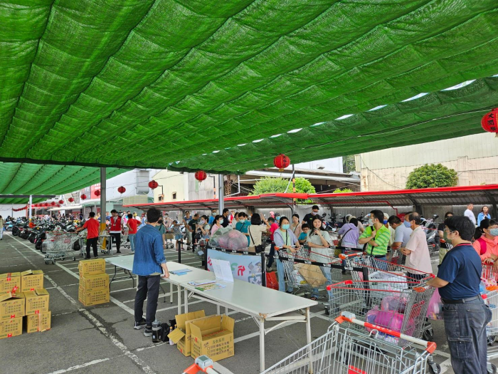 5月25日環保局活動現場