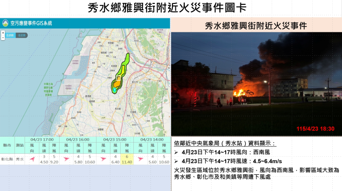 1150423秀水鄉火災圖卡