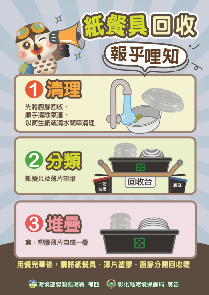 彰化紙餐具回收