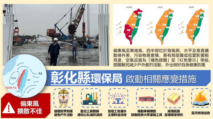 彰化縣空品應變作為宣導