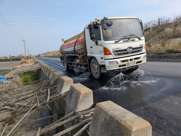 加強道路洗掃作業