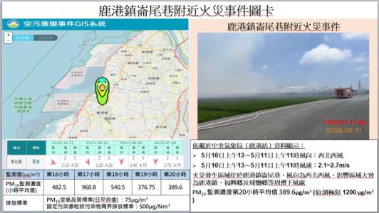 1150510鹿港崙尾火災圖卡第二十小時