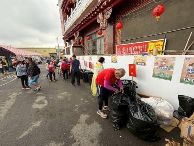 結合宮廟設置資源回收區