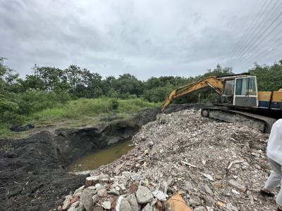 營建廢棄物回填二林中科園區土地2